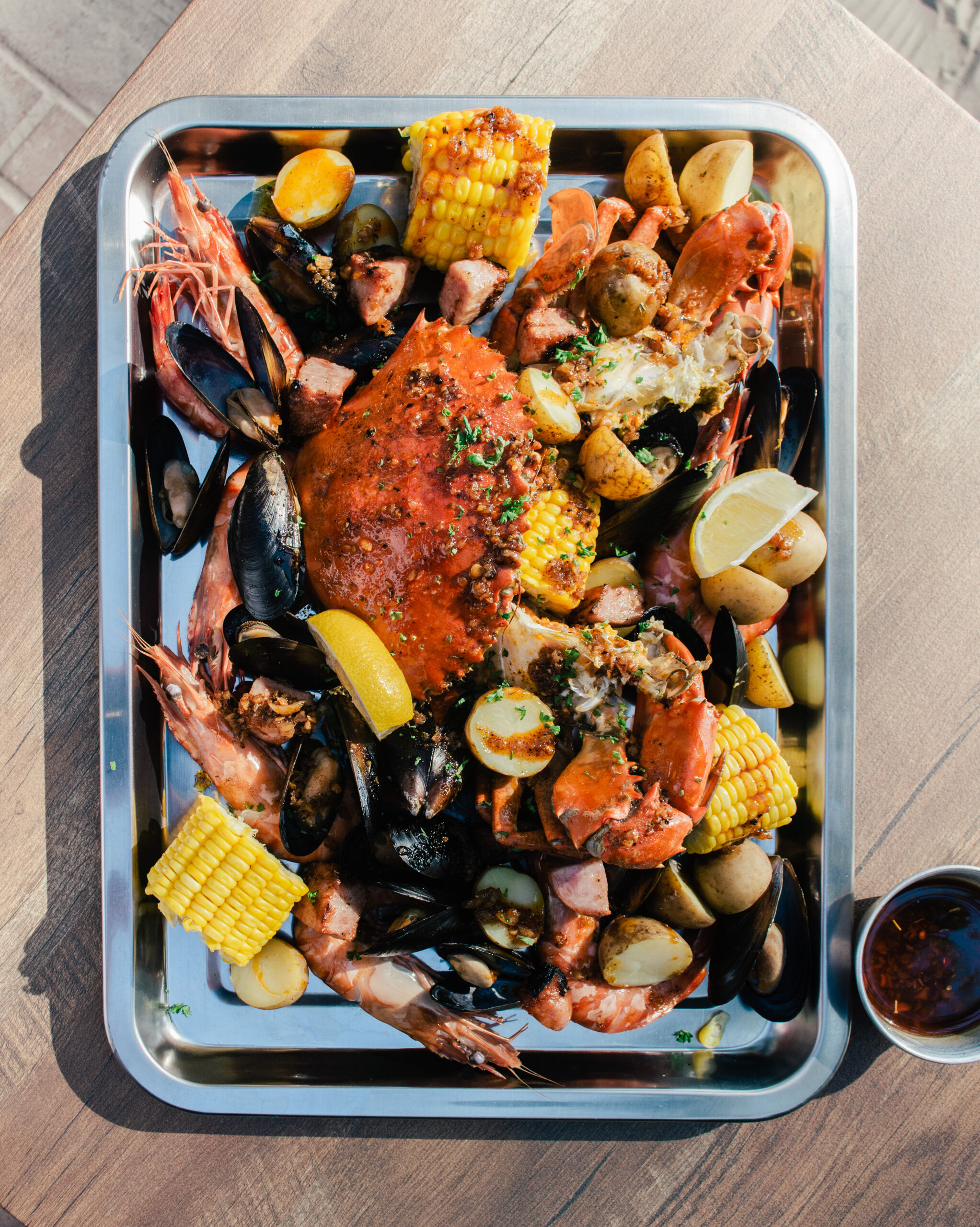 Cajun Seafood Boil - Jammers Beach Shack